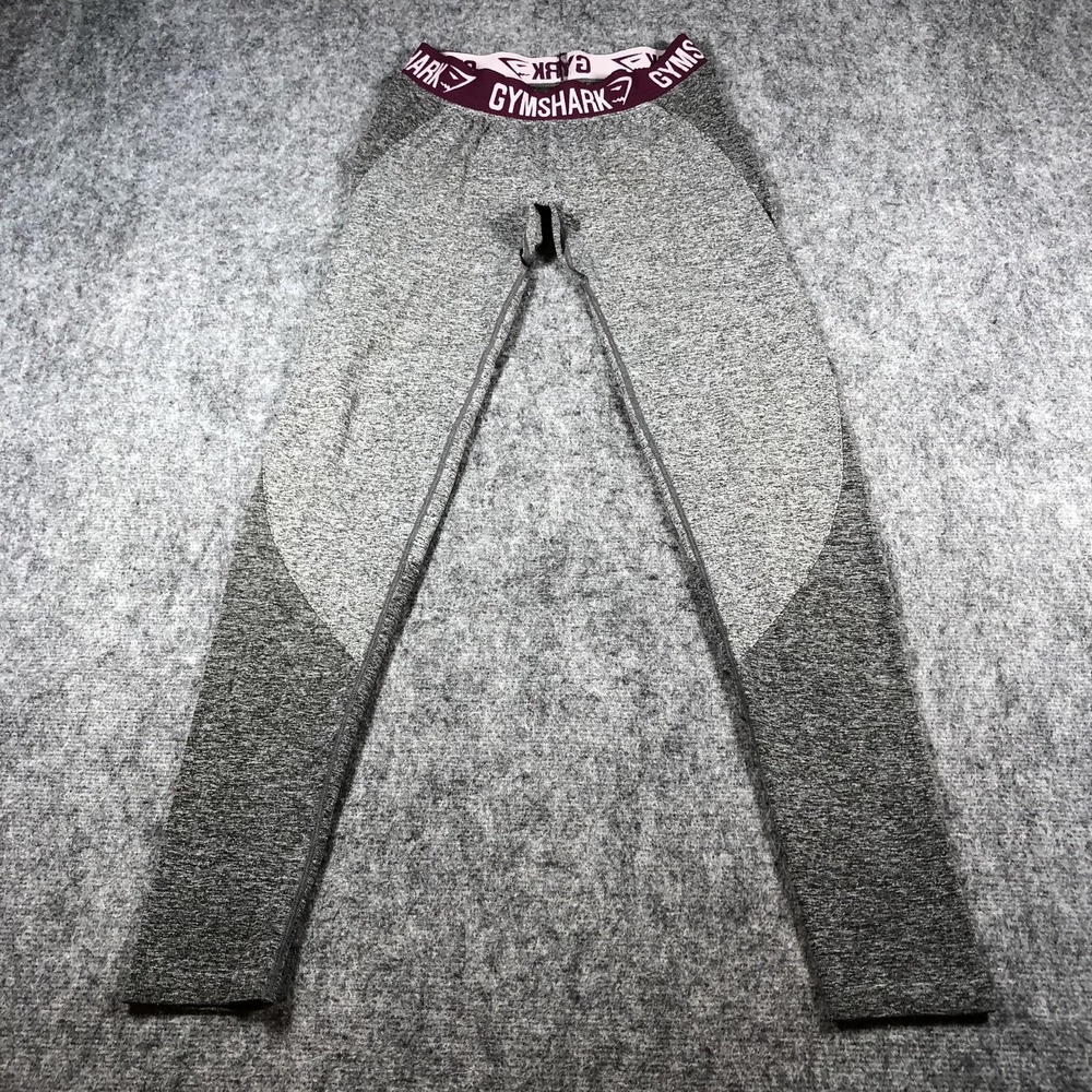Gymshark Leggings Womens Medium Gray Seamless Flex Compression Workout Yoga